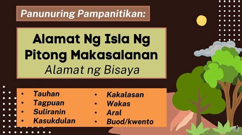 Alamat ng Pitong Isla .